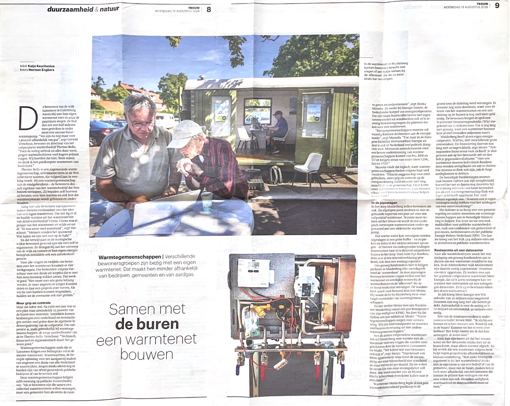 Warmtenet Trouw